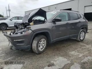 ✅ 2021 Jeep Compass Sport • VIN: 3C4NJDAB6MT572127 • Lot: 84754245. Wystawiony na Copart z przebiegiem 109 470 mil. Bezpłatny archiwum sprzedaży aukcyjnych z USA i szczegółowy raport historii pojazdu na DreamBid. Zdjęcie 1.