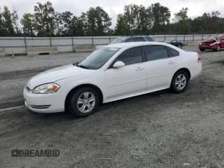 2015 Chevrolet Impala LS with VIN 2G1WA5E30F1120393, listed as a Copart auction lot 84212975 with 171,816 mi miles and Salvage title. Bid and sale history available at DreamBid. Image 1.