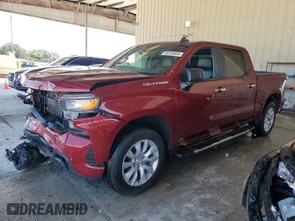 ✅ 2020 Chevrolet Silverado 1500 Custom • VIN: 3GCPWBEF2LG152545 • Lot: 50249955. Listed on Copart with 96,417 mi. Free auction sales archive from the USA and detailed vehicle history report at DreamBid. Image 1.