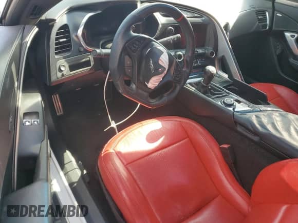 2014 Chevrolet Corvette Z51 1LT z VIN 1G1YG2D75E5120218, wystawiony jako Copart lot #66126405 z przebiegiem 72 249 mil mil oraz Szkoda całkowita • Salvage title. Historia ofert i sprzedaży dostępna na DreamBid. Obrazek 8.