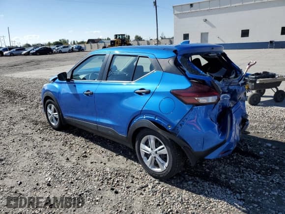 ✅ 2021 Nissan Kicks S • VIN: 3N1CP5BV0ML485492 • Lot: 82218015. Listed on Copart with 51,172 mi. Free auction sales archive from the USA and detailed vehicle history report at DreamBid. Image 2.