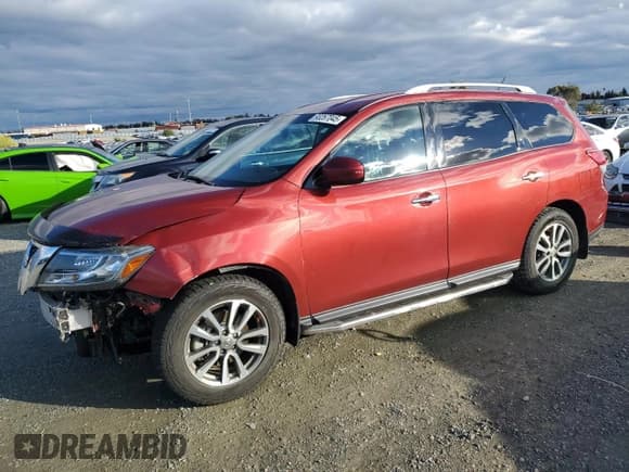✅ 2013 Nissan Pathfinder SL • VIN: 5N1AR2MM0DC644021 • Lot: 93267045. Wystawiony na Copart z przebiegiem 59 021 mil. Bezpłatny archiwum sprzedaży aukcyjnych z USA i szczegółowy raport historii pojazdu na DreamBid. Zdjęcie 1.