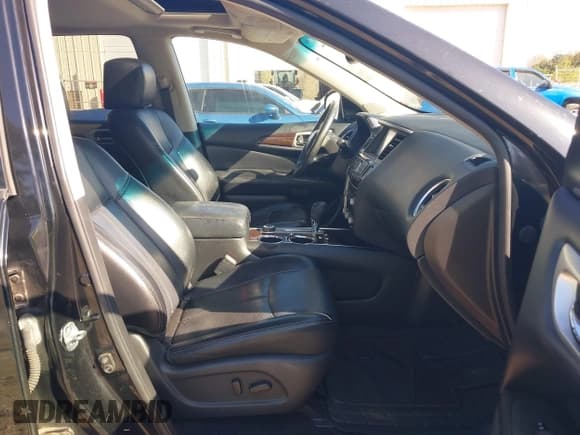 ✅ 2015 Nissan Pathfinder Platinum • VIN: 5N1AR2MM7FC687998 • Lot: 43618859. Listed on IAAI with 136,743 mi. Free auction sales archive from the USA and detailed vehicle history report at DreamBid. Image 5.