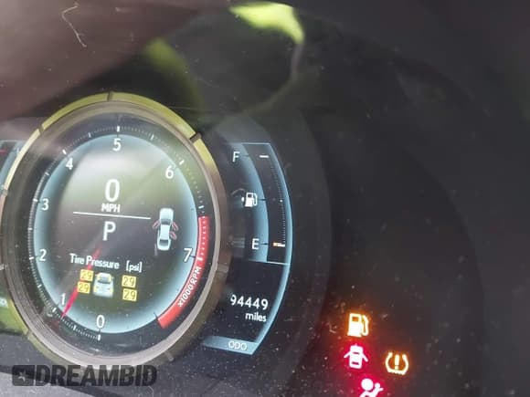 ✅ 2015 Lexus IS 250 • VIN: JTHBF1D20F5046107 • Lot: 43557330. Listed on IAAI with 94,449 mi. Free auction sales archive from the USA and detailed vehicle history report at DreamBid. Image 7.