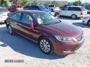 ✅ 2015 Honda Accord EX-L • VIN: 1HGCR2F83FA051900 • Lot: 41962685. Listed on IAAI with 59,254 mi. Free auction sales archive from the USA and detailed vehicle history report at DreamBid. Image 1.
