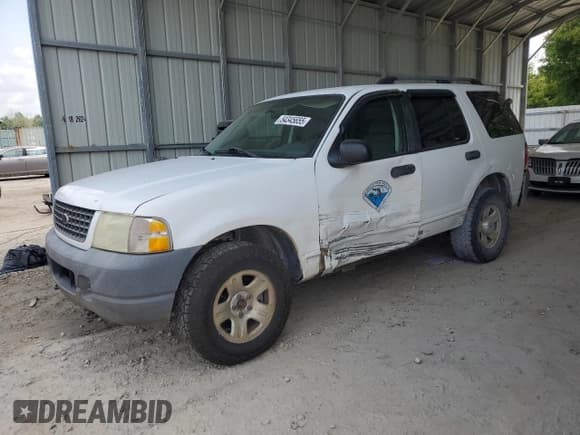 ✅ 2003 Ford Explorer XLS • VIN: 1FMZU72K43ZB14002 • Lot: 54345655. Listed on Copart with 161,924 mi. Free auction sales archive from the USA and detailed vehicle history report at DreamBid. Image 1.