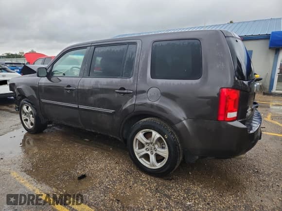 ✅ 2012 Honda Pilot EX • VIN: 5FNYF4H42CB025097 • Lot: 86492855. Listed on Copart with Not provided. Free auction sales archive from the USA and detailed vehicle history report at DreamBid. Image 2.
