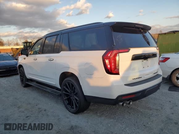 ✅ 2022 GMC Yukon XL Denali • VIN: 1GKS1JKL8NR123197 • Lot: 41466775. Listed on Copart with 38,469 mi. Free auction sales archive from the USA and detailed vehicle history report at DreamBid. Image 2.