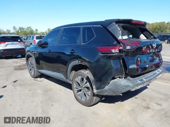 ✅ 2022 Nissan Rogue SV • VIN: 5N1BT3BA3NC684017 • Lot: 43517453. Wystawiony na IAAI z przebiegiem 37 637 mil. Bezpłatny archiwum sprzedaży aukcyjnych z USA i szczegółowy raport historii pojazdu na DreamBid. Zdjęcie 3.