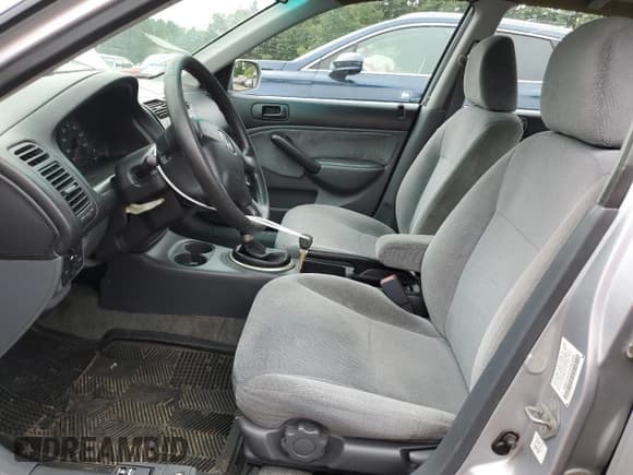 ✅ 2001 Honda Civic EX • VIN: 1HGES25751L053005 • Lot: 59846735. Listed on Copart with 225,145 mi. Free auction sales archive from the USA and detailed vehicle history report at DreamBid. Image 7.