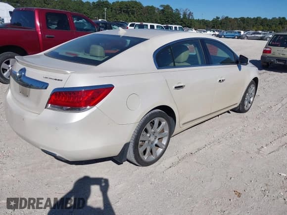 ✅ 2012 Buick LaCrosse Touring • VIN: 1G4GJ5E31CF215136 • Lot: 43526307. Wystawiony na IAAI z przebiegiem 75 249 mil. Bezpłatny archiwum sprzedaży aukcyjnych z USA i szczegółowy raport historii pojazdu na DreamBid. Zdjęcie 4.