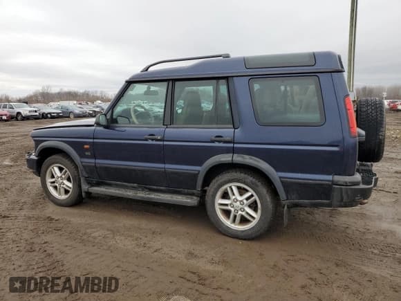 ✅ 2003 Land Rover Discovery SE • VIN: SALTY16423A822750 • Lot: 47474475. Wystawiony na Copart z przebiegiem 90 889 mil. Bezpłatny archiwum sprzedaży aukcyjnych z USA i szczegółowy raport historii pojazdu na DreamBid. Zdjęcie 2.