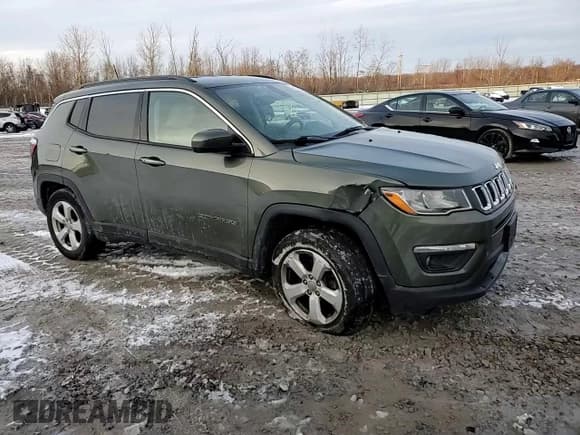 ✅ 2018 Jeep Compass Latitude • VIN: 3C4NJDBBXJT156477 • Lot: 94721855. Listed on Copart with 73,844 mi. Free auction sales archive from the USA and detailed vehicle history report at DreamBid. Image 14.