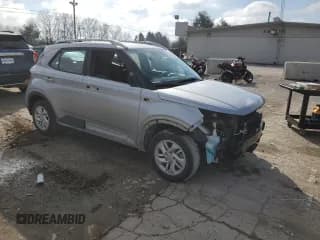 ✅ 2020 Hyundai Venue Denim • VIN: KMHRC8A33LU018040 • Lot: 44213705. Listed on Copart with 77,196 mi. Free auction sales archive from the USA and detailed vehicle history report at DreamBid. Image 4.