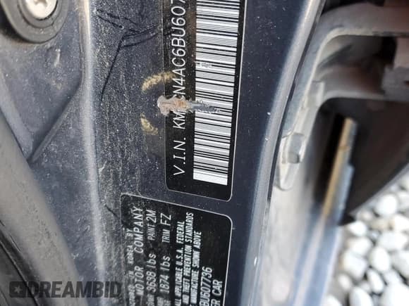 ✅ 2011 Hyundai Accent GLS • VIN: KMHCN4AC6BU607736 • Лот: 87628645. Опубликован ранее на Copart с пробегом 135 615 миль. Бесплатный доступ к архиву аукционных продаж из США и подробный отчёт об истории автомобиля на DreamBid. Изображение 14.