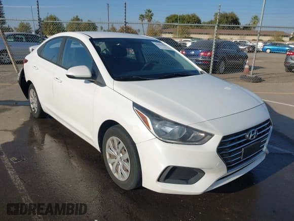 ✅ 2019 Hyundai Accent SE • VIN: 3KPC24A31KE052805 • Lot: 43614854. Listed on IAAI with 105,490 mi. Free auction sales archive from the USA and detailed vehicle history report at DreamBid. Image 1.
