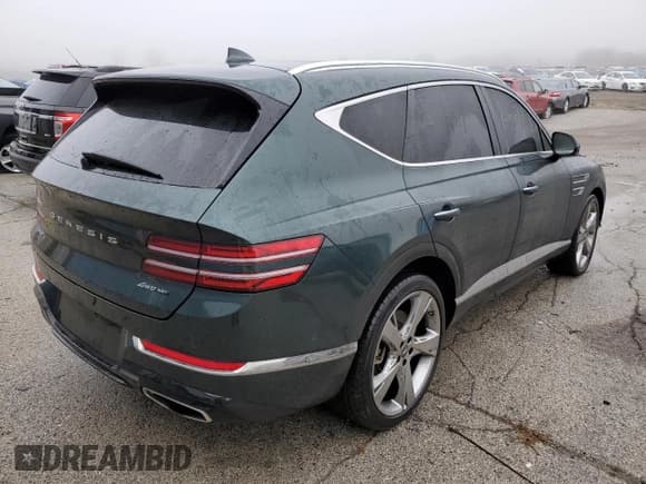 ✅ 2021 Genesis GV80 Advanced Plus • VIN: KMUHCESCXMU071555 • Лот: 62451522. Опубликован ранее на Copart с пробегом 24 167 миль. Бесплатный доступ к архиву аукционных продаж из США и подробный отчёт об истории автомобиля на DreamBid. Изображение 4.