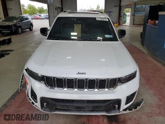 ✅ 2022 Jeep Grand Cherokee Overland • VIN: 1C4RJHDG5N8544755 • Лот: 81496975. Опубликован ранее на Copart с пробегом 12 712 миль. Бесплатный доступ к архиву аукционных продаж из США и подробный отчёт об истории автомобиля на DreamBid. Изображение 5.