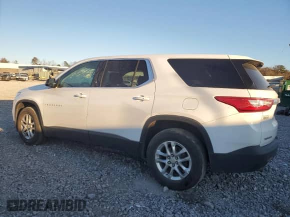 2020 Chevrolet Traverse LS with VIN 1GNERLKW2LJ249002, listed as a Copart auction lot 85894354 with 88,783 mi miles and Salvage title. Bid and sale history available at DreamBid. Image 2.