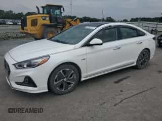 ✅ 2019 Hyundai Sonata Limited • VIN: KMHE34L31KA092237 • Лот: 84581215. Опубликован ранее на Copart с пробегом 197 161 миль. Бесплатный доступ к архиву аукционных продаж из США и подробный отчёт об истории автомобиля на DreamBid. Изображение 1.
