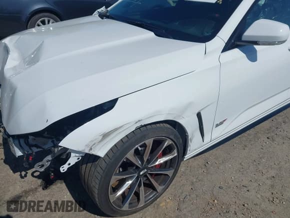 ✅ 2024 Cadillac CT4-V Blackwing • VIN: 1G6D75RP9R0410192 • Lot: 42556603. Listed on IAAI with 3,675 mi. Free auction sales archive from the USA and detailed vehicle history report at DreamBid. Image 18.