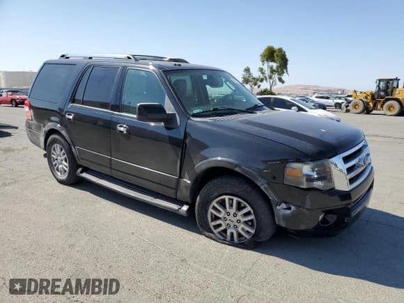 ✅ 2014 Ford Expedition Limited • VIN: 1FMJU1K55EEF00927 • Lot: 59797145. Listed on Copart with 126,292 mi. Free auction sales archive from the USA and detailed vehicle history report at DreamBid. Image 4.