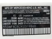 ✅ 2019 Mercedes-Benz C 300 • VIN: 55SWF8DB2KU319860 • Лот: 67479085. Опубликован ранее на Copart с пробегом 95 650 миль. Бесплатный доступ к архиву аукционных продаж из США и подробный отчёт об истории автомобиля на DreamBid. Изображение 13.