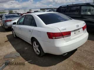 2006 Hyundai Sonata GLS with VIN 5NPEU46F66H150834, listed as a Copart auction lot 71586134 with Not provided miles and Salvage title. Bid and sale history available at DreamBid. Image 2.