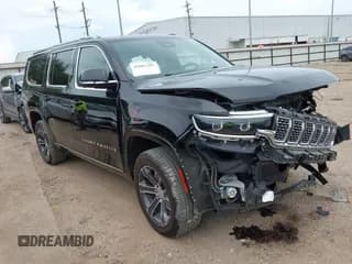 ✅ 2024 Jeep Grand Wagoneer • VIN: 1C4SJSEP3RS109884 • Lot: 42603585. Wystawiony na IAAI z przebiegiem 43 344 mil. Bezpłatny archiwum sprzedaży aukcyjnych z USA i szczegółowy raport historii pojazdu na DreamBid. Zdjęcie 1.