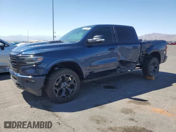 2022 Ram 1500 Limited с VIN 1C6SRFHM2NN451036, выставлен на аукционе Copart как лот 80840895 с пробегом 88 880 миль миль и Списание • Salvage title. История ставок и продаж доступна на DreamBid. Изображение 1.