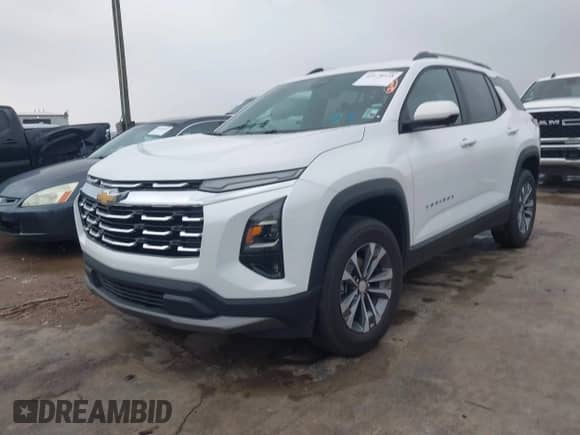 2025 Chevrolet Equinox FWD LT z VIN 3GNAXHEG9SL183867, wystawiony jako IAAI lot #42178528 z przebiegiem 14 931 mil mil oraz . Historia ofert i sprzedaży dostępna na DreamBid. Obrazek 2.