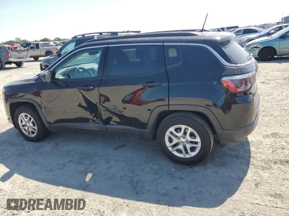 ✅ 2021 Jeep Compass Sport • VIN: 3C4NJCAB8MT545909 • Lot: 59778355. Wystawiony na Copart z przebiegiem 71 029 mil. Bezpłatny archiwum sprzedaży aukcyjnych z USA i szczegółowy raport historii pojazdu na DreamBid. Zdjęcie 2.