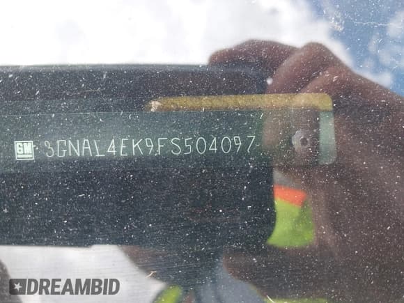 ✅ 2015 Chevrolet Captiva Sport LTZ • VIN: 3GNAL4EK9FS504097 • Lot: 42415470. Wystawiony na IAAI z przebiegiem 54 292 mil. Bezpłatny archiwum sprzedaży aukcyjnych z USA i szczegółowy raport historii pojazdu na DreamBid. Zdjęcie 9.