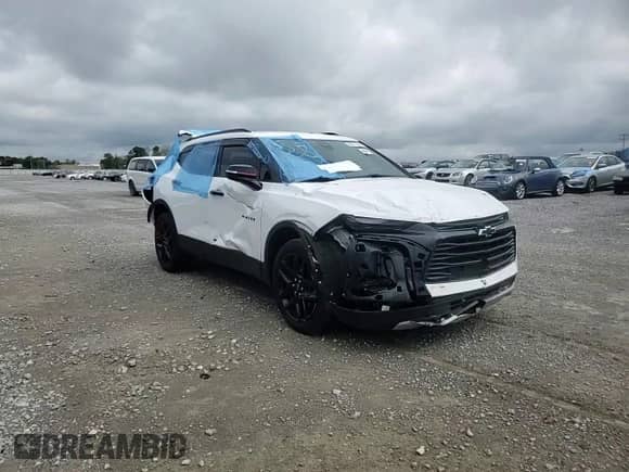 2022 Chevrolet Blazer LT with VIN 3GNKBHR41NS148544, listed as a Copart auction lot 68817824 with 59,452 mi miles and Salvage title. Bid and sale history available at DreamBid. Image 12.