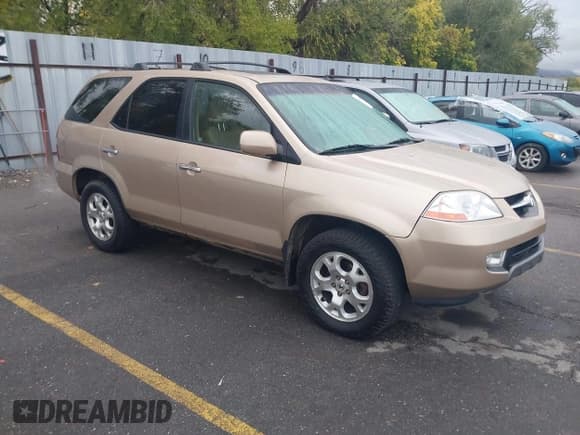 ✅ 2001 Acura MDX Touring • VIN: 2HNYD18821H519453 • Lot: 43448657. Listed on IAAI with 163,793 mi. Free auction sales archive from the USA and detailed vehicle history report at DreamBid. Image 1.