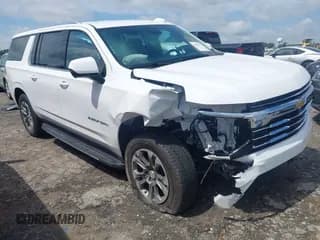 ✅ 2025 Chevrolet Suburban LT • VIN: 1GNS6CRD3SR158658 • Лот: 42497031. Опубликован ранее на IAAI с пробегом 3 352 миль. Бесплатный доступ к архиву аукционных продаж из США и подробный отчёт об истории автомобиля на DreamBid. Изображение 1.