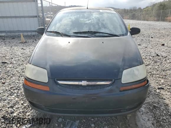 2005 Chevrolet Aveo LS with VIN KL1TD62695B359372, listed as a Copart auction lot 80977444 with 207,329 mi miles and Salvage title. Bid and sale history available at DreamBid. Image 5.