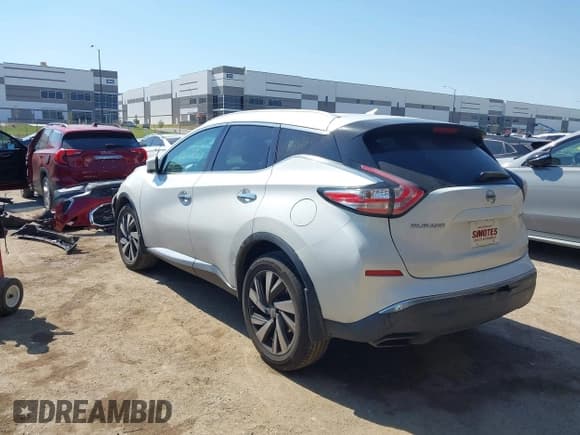 ✅ 2015 Nissan Murano SL • VIN: 5N1AZ2MH1FN220289 • Лот: 43407635. Опубликован ранее на IAAI с пробегом 147 582 миль. Бесплатный доступ к архиву аукционных продаж из США и подробный отчёт об истории автомобиля на DreamBid. Изображение 3.