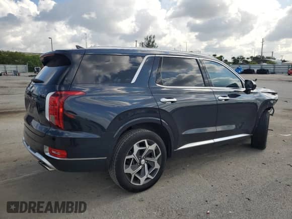 ✅ 2021 Hyundai Palisade Calligraphy • VIN: KM8R74HE2MU297972 • Lot: 68036664. Wystawiony na Copart z przebiegiem 45 284 mil mil. Skorzystaj z bezpłatnego archiwum sprzedaży aukcyjnych z USA i zobacz szczegółowy raport historii pojazdu na DreamBid. Zdjęcie 3.