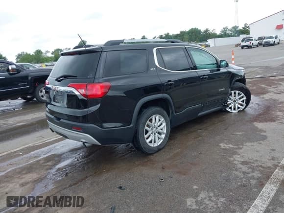 ✅ 2018 GMC Acadia SLT • VIN: 1GKKNMLS5JZ174906 • Lot: 42436700. Listed on IAAI with 178,261 mi. Free auction sales archive from the USA and detailed vehicle history report at DreamBid. Image 4.