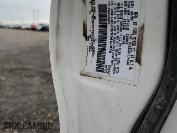 ✅ 1997 Mercury Sable LS • VIN: 1MELM53S2VG662056 • Лот: 71987484. Опубликован ранее на Copart с пробегом 150 280 миль. Бесплатный доступ к архиву аукционных продаж из США и подробный отчёт об истории автомобиля на DreamBid. Изображение 14.