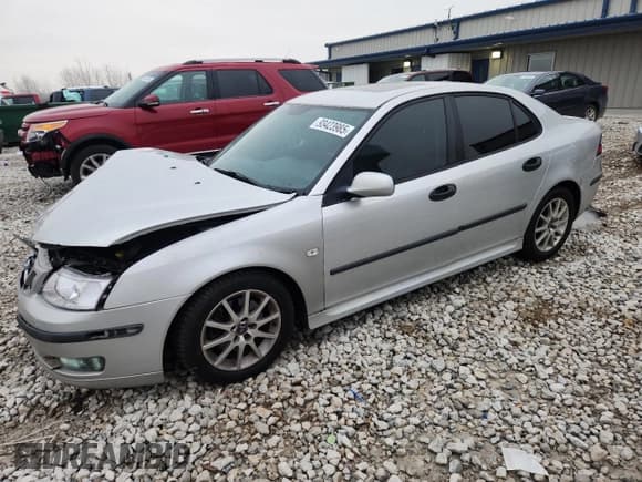 ✅ 2005 Saab 9-3 Arc • VIN: YS3FD49Y351045121 • Lot: 93423985. Listed on Copart with 188,399 mi. Free auction sales archive from the USA and detailed vehicle history report at DreamBid. Image 1.