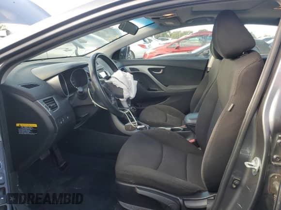 2016 Hyundai Elantra Value Edition with VIN KMHDH4AE6GU592482, listed as a Copart auction lot 81006185 with Not provided miles and Salvage title. Bid and sale history available at DreamBid. Image 7.