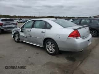 2013 Chevrolet Impala LT z VIN 2G1WG5E39D1128844, wystawiony jako Copart lot #90438625 z przebiegiem 72 986 mil mil oraz Szkoda całkowita • Salvage title. Historia ofert i sprzedaży dostępna na DreamBid. Obrazek 2.
