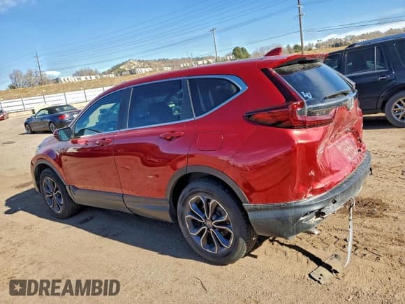 ✅ 2020 Honda CR-V EX • VIN: 2HKRW2H54LH614137 • Лот: 91461955. Опубликован ранее на Copart с пробегом 40 299 миль. Бесплатный доступ к архиву аукционных продаж из США и подробный отчёт об истории автомобиля на DreamBid. Изображение 2.