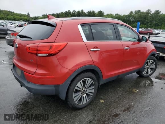 ✅ 2014 Kia Sportage EX • VIN: KNDPCCAC2E7603076 • Lot: 59896755. Listed on Copart with Not provided. Free auction sales archive from the USA and detailed vehicle history report at DreamBid. Image 3.