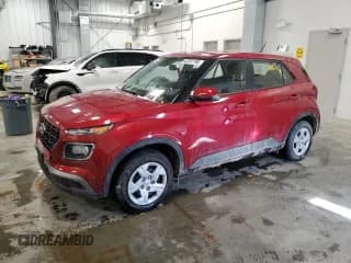 ✅ 2024 Hyundai Venue Essential • VIN: KMHRB8A33RU342021 • Lot: 43207795. Listed on Copart with 2,355 mi. Free auction sales archive from the USA and detailed vehicle history report at DreamBid. Image 1.