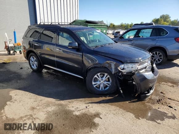 ✅ 2013 Dodge Durango Crew • VIN: 1C4SDJDT5DC652415 • Lot: 81213345. Listed on Copart with 160,490 mi. Free auction sales archive from the USA and detailed vehicle history report at DreamBid. Image 4.