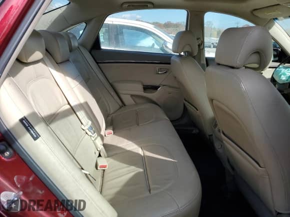 2009 Hyundai Azera Limited with VIN KMHFC46F69A372224, listed as a Copart auction lot 78834284 with 79,758 mi miles and Salvage title. Bid and sale history available at DreamBid. Image 10.
