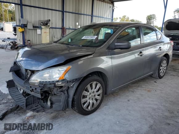 ✅ 2015 Nissan Sentra SV • VIN: 3N1AB7AP3FY237621 • Lot: 84602685. Listed on Copart with 130,943 mi. Free auction sales archive from the USA and detailed vehicle history report at DreamBid. Image 1.